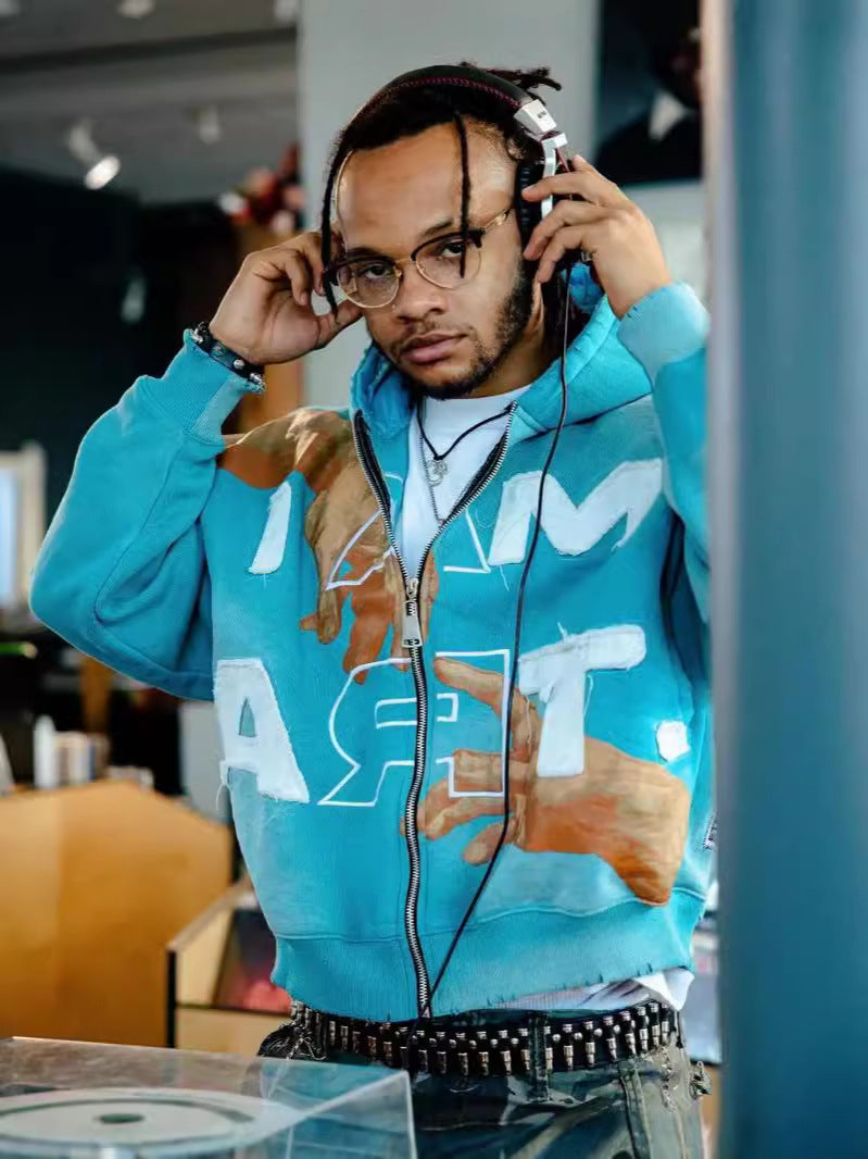 Streetwear 3D Print Loose Fit Hoodie